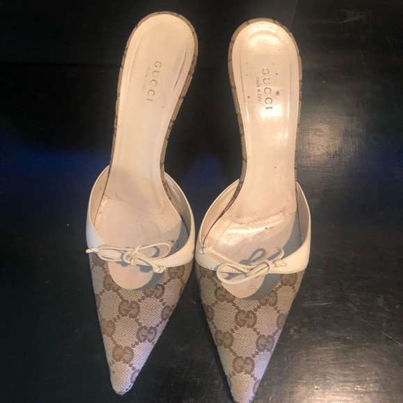 GUCCI GG MULE PREOWNED SIZE:7.5 - Picture 2 of 12